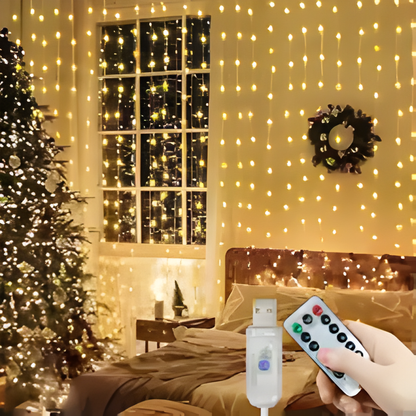 CORTINA DE LUCES LED