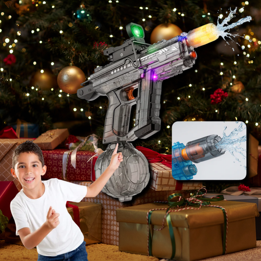 PISTOLA DE AGUA RECARGABLE CON RGB